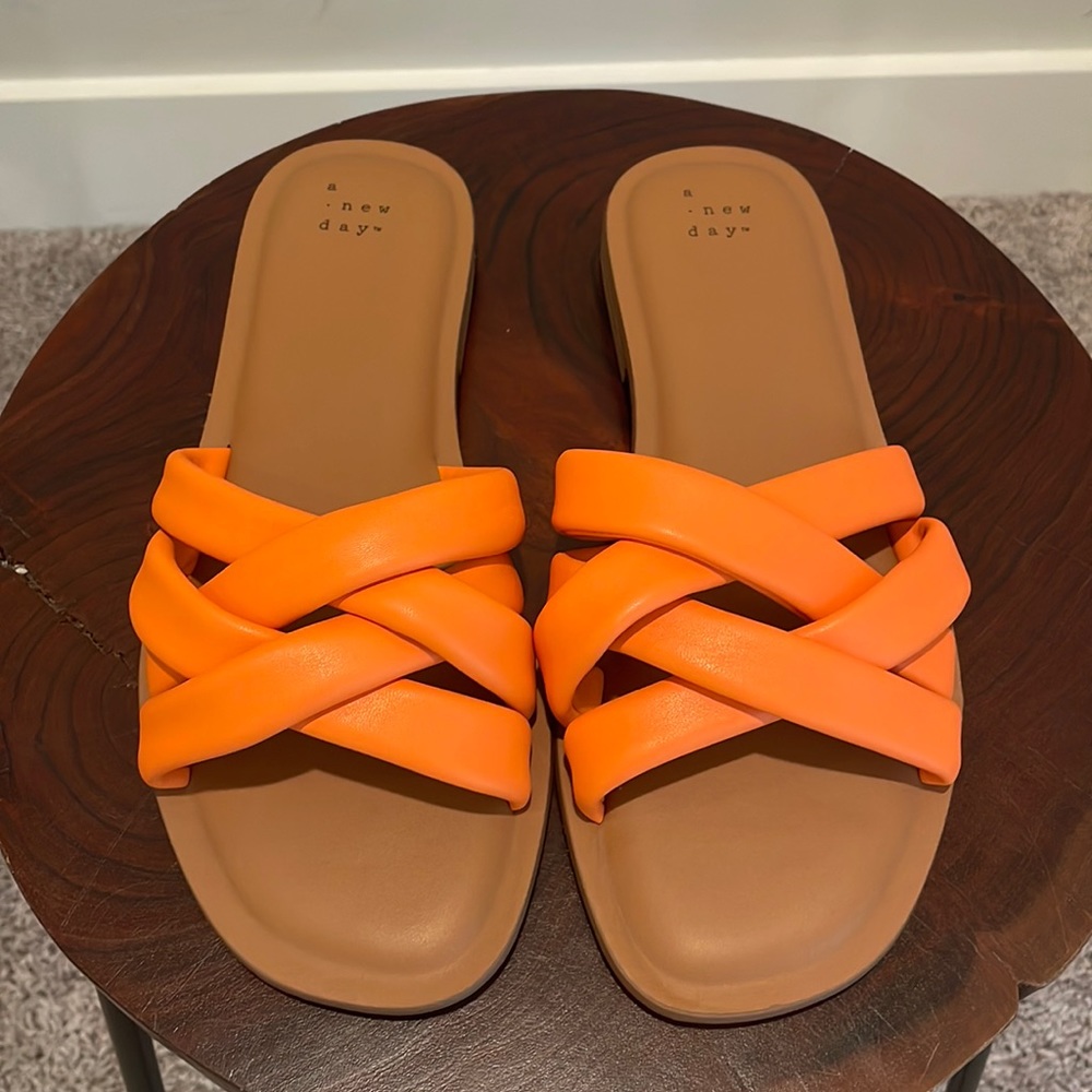 a new day woven slide sandals